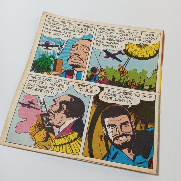 GI Joe Comic Book Booklet Search For The Stolen Idol 1973 Collectible Vintage - Picture 3 of 11